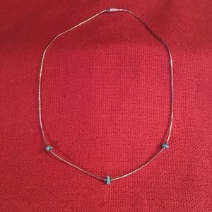Silver and Turquoise Necklace